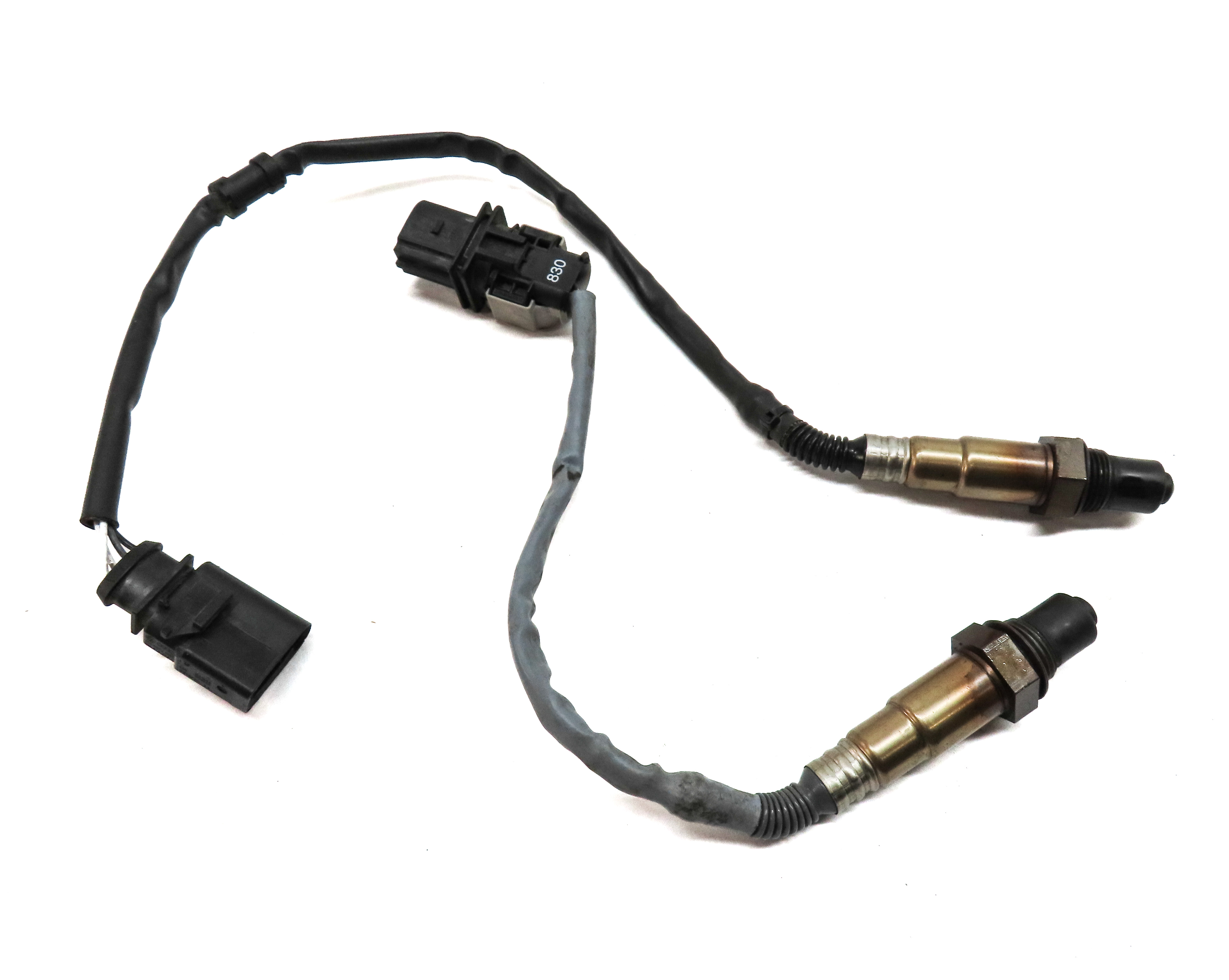 13 AUDI A4 (B8 8K) 2.0L TURBO (CAEB) ENGINE OXYGEN O2 LAMBDA PROBE SENSOR SET/2 — exact item pictured